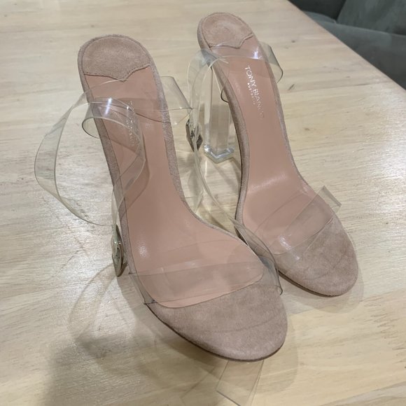 - NEW Tony Bianco Kiki Heel in Clear 0560-0618 - Picture 9 of 12